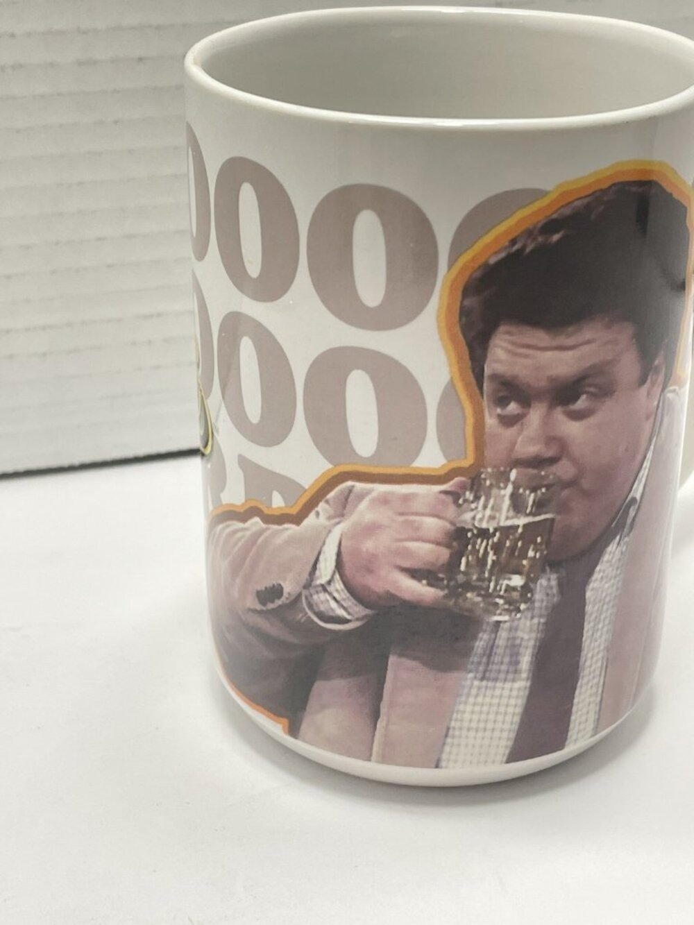 CHEERS Norm Norman Ceramic Coffee Mug Cup TV Show Boston Bar Sitcom Graphic - Picture 2 of 9